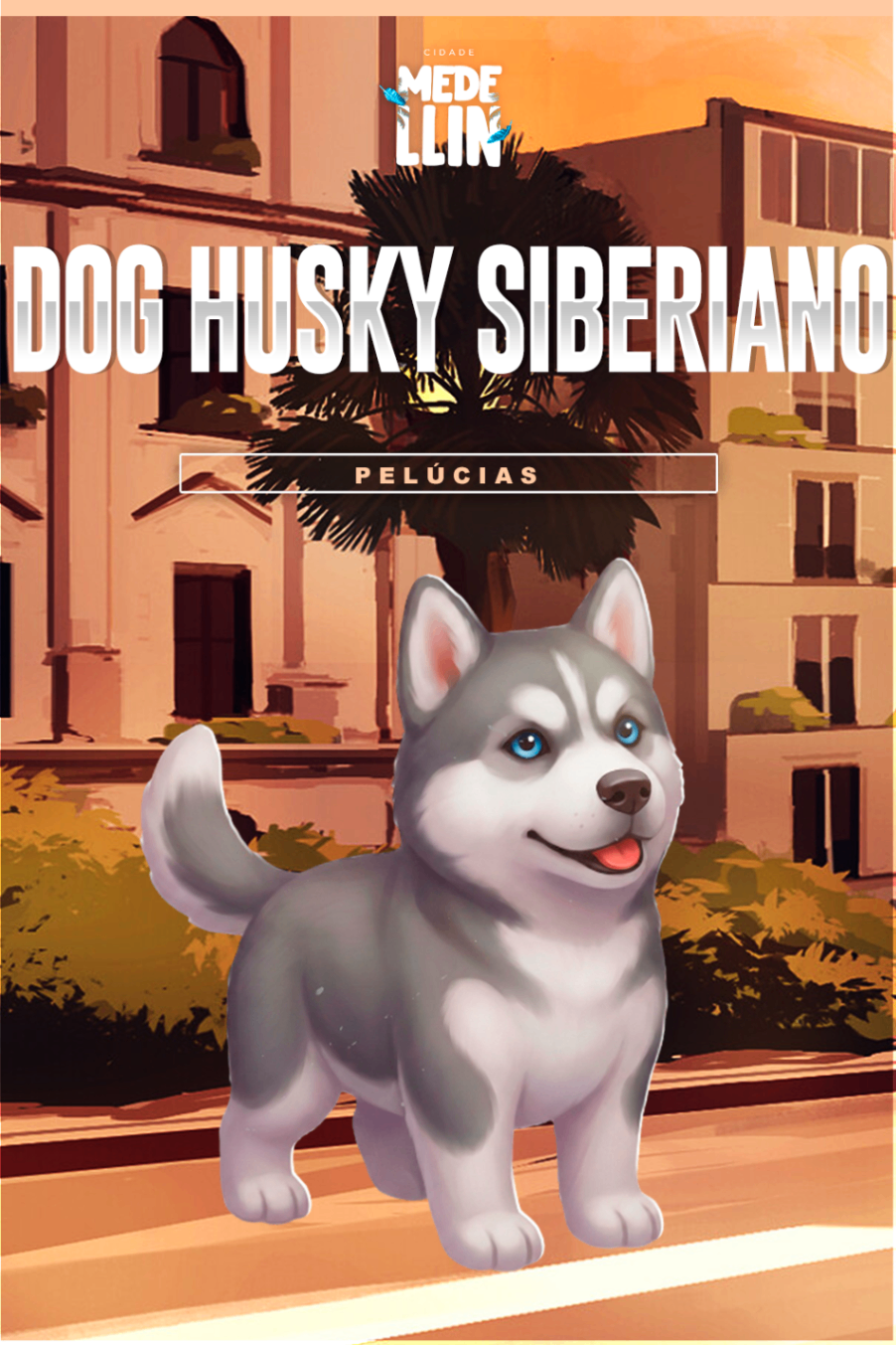 DOG HUSKY SIBERIANO