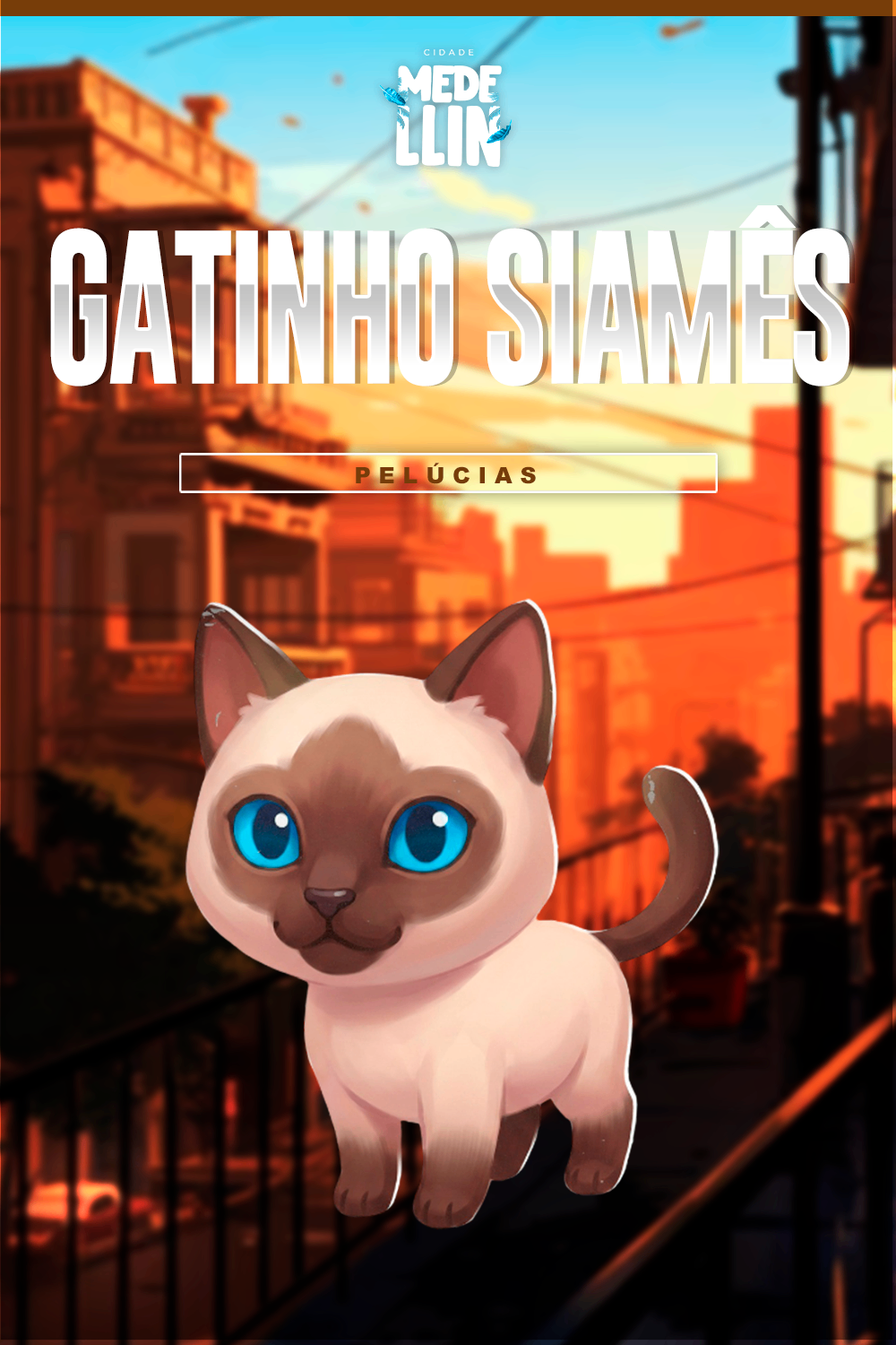 GATINHO SIAMÊS