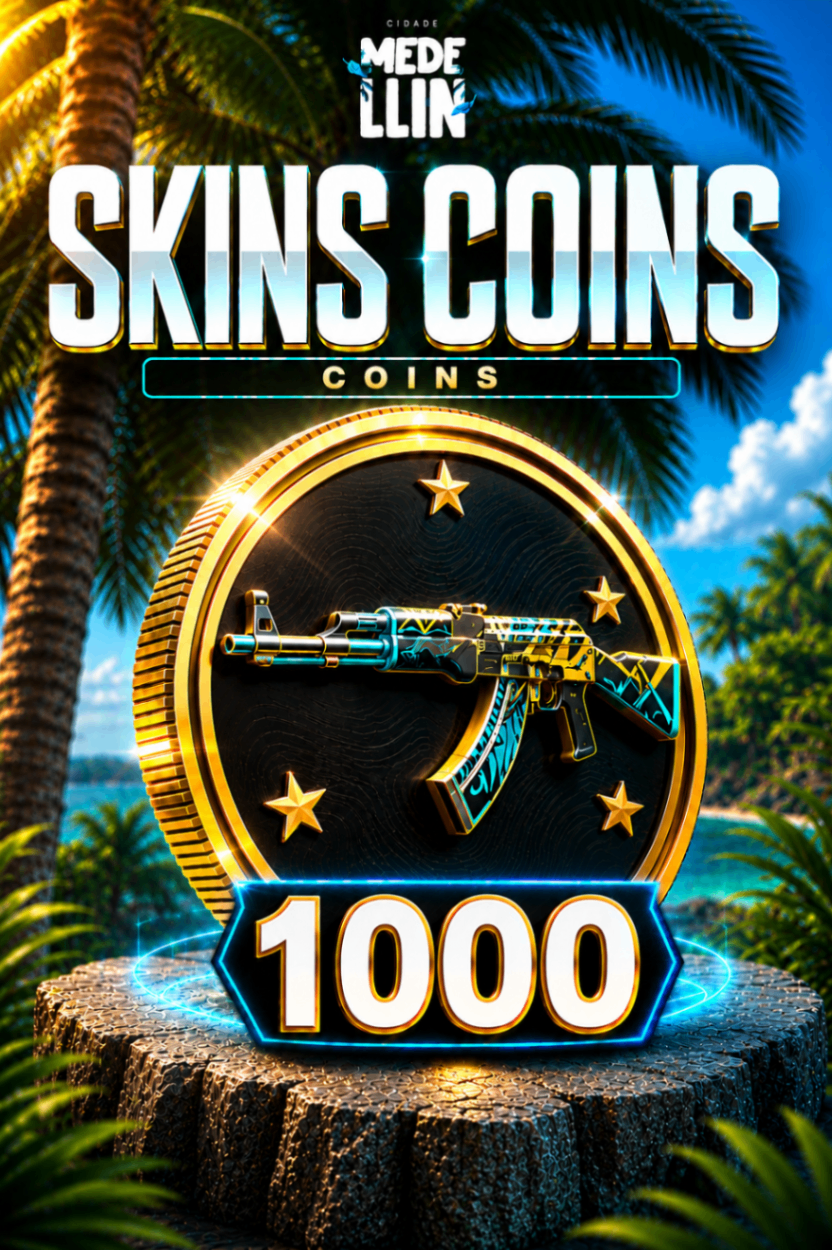 SKINS COINS (1000 UNIDADES)