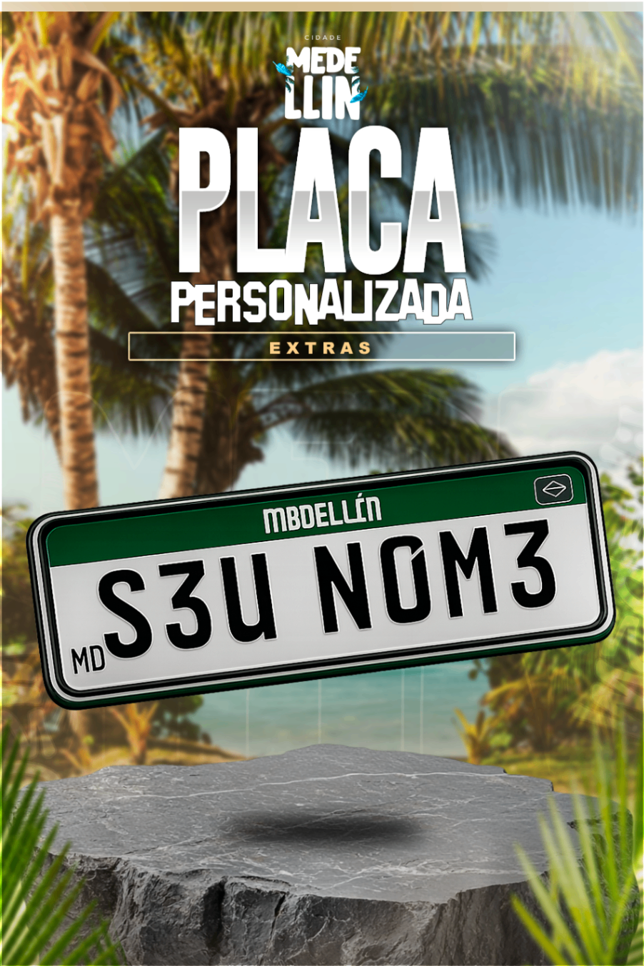 PLACA PERSONALIZADA