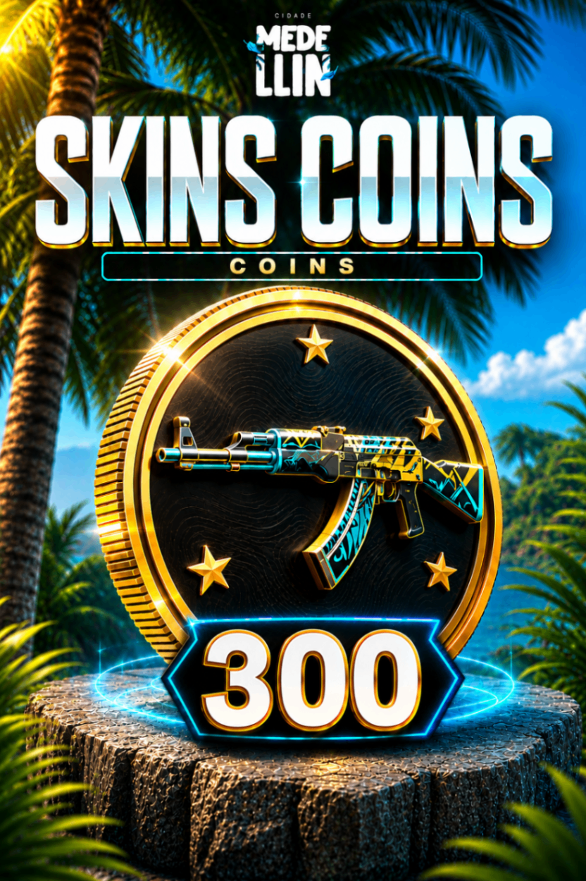 SKINS COINS (300 UNIDADES)