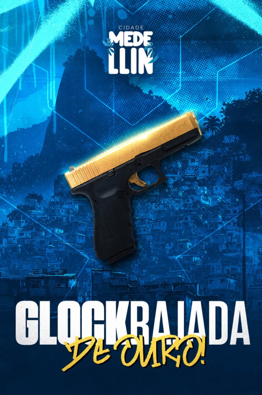 GLOCK RAJADA DE OURO