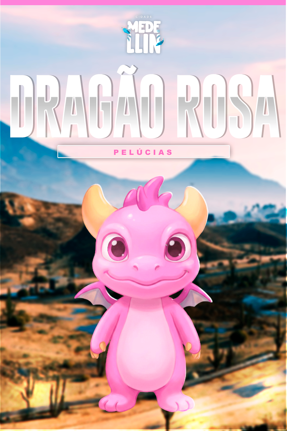 DRAGÃO ROSA