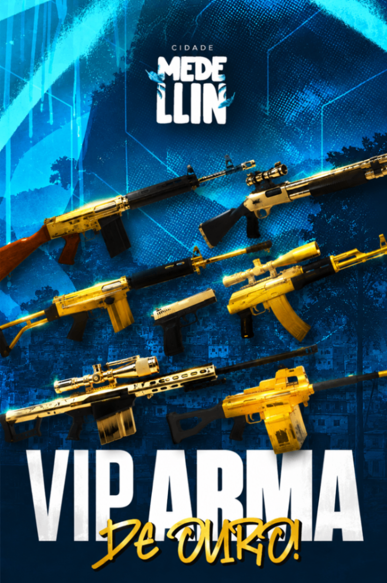 PACK ARMAS DOURADA