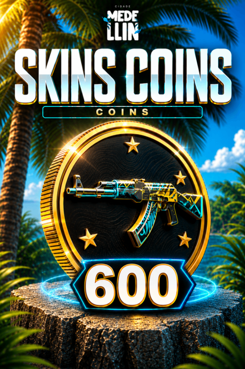 SKINS COINS (600 UNIDADES)