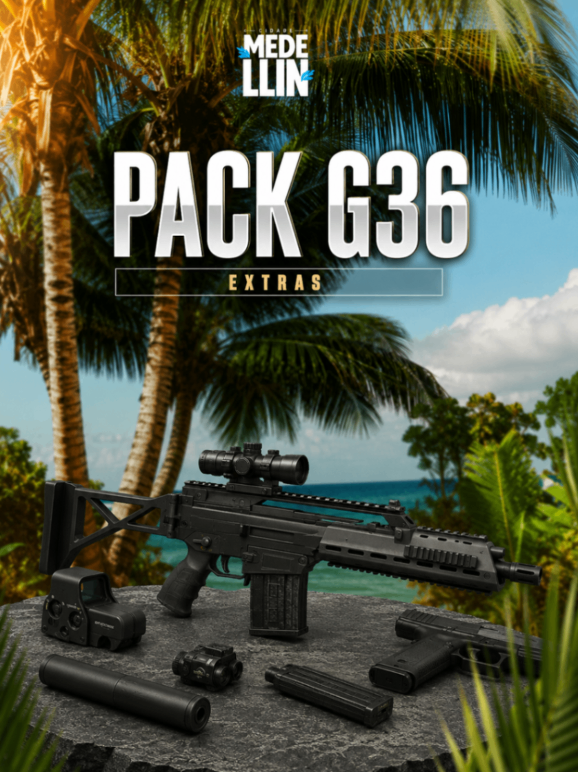 1 G36 + 100 MUNIÇÕES